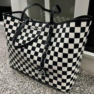 Michael Kors Checkered Medium Tote